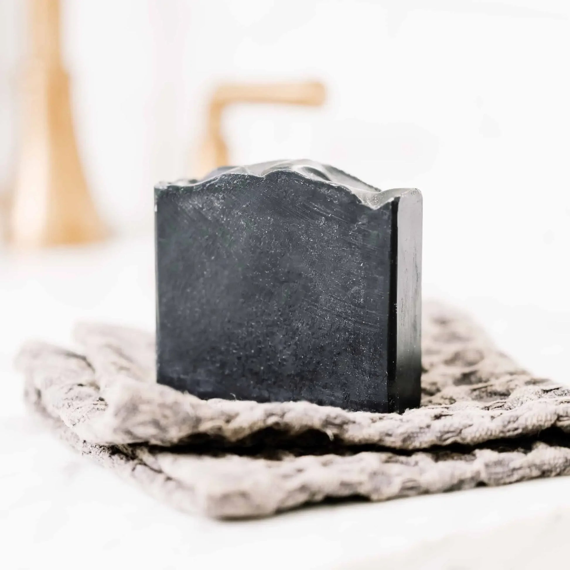 Clarifying Charcoal Bar Handmade Tallow and Goat Milk Soap Bar - Plush Fashion Hub