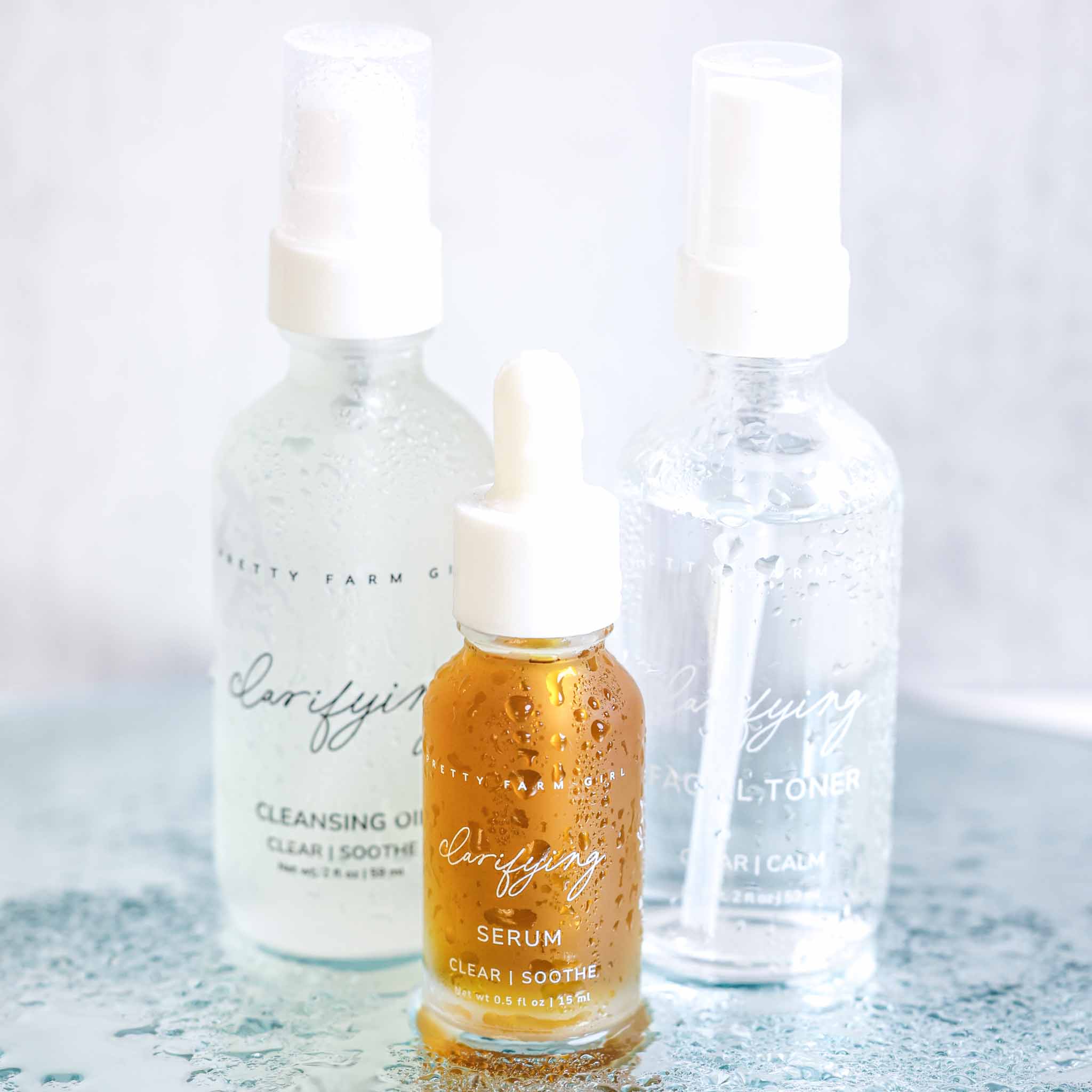 Clarifying Kit for Acne Prone Skin Pretty farm girl