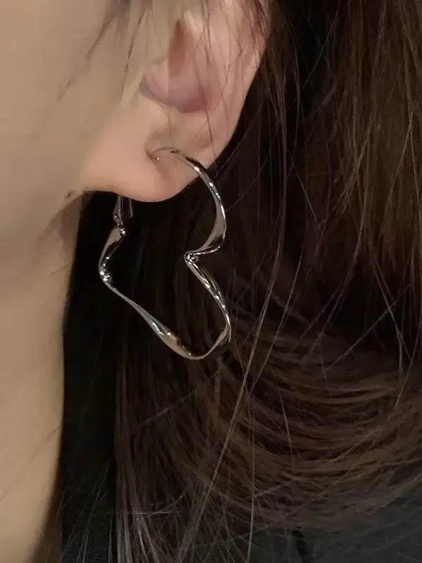 Cold Style Love Earrings - Plush Fashion Hub