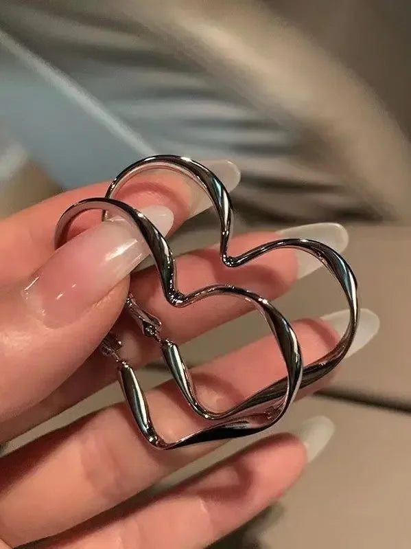 Cold Style Love Earrings - Plush Fashion Hub