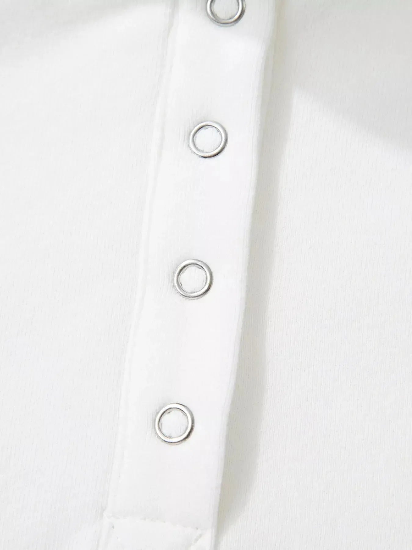 Color Block Snap Buttons Sweatshirt - Plush Fashion Hub