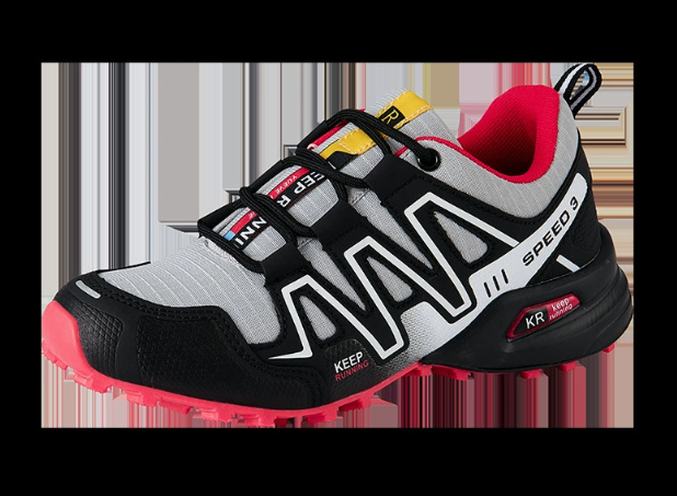 Outdoor Men's Hiking Shoes, Trail Running Shoes, Breathable Walking Shoes, Large Size Women's Shoes