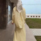 Comfortable Loose Elegant Long Sleeve Summer Dr
