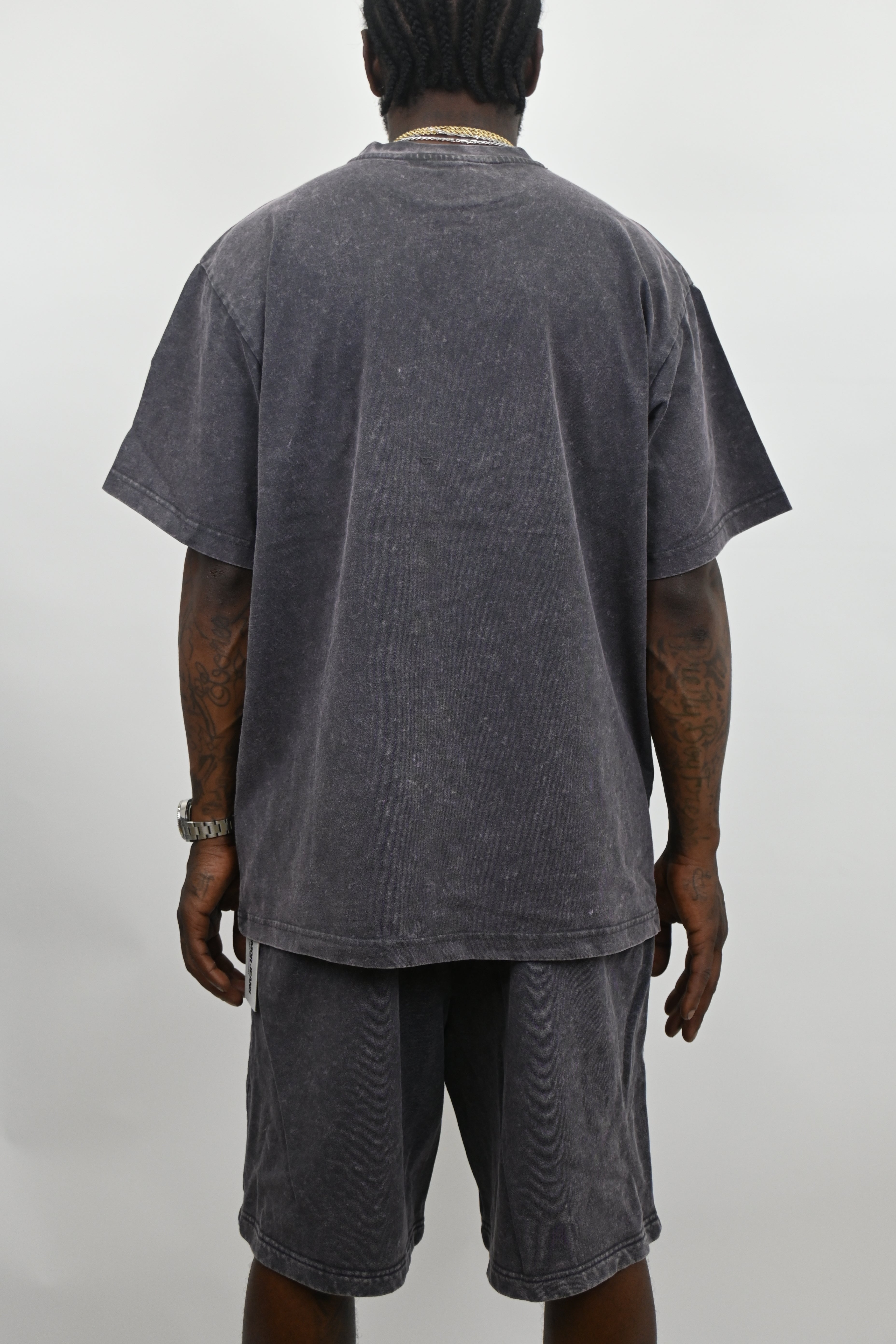 Stone washed sets by ARMOR JEANS featuring casual, comfortable clothing with a relaxed fit and stylish design.
