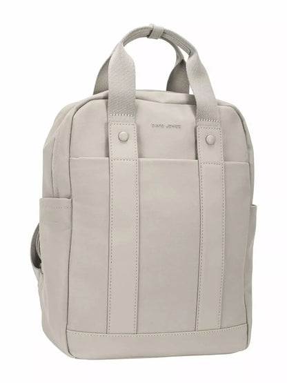David Jones Canvas Backpack Bag with Dual Handle - Plush Fashion Hub