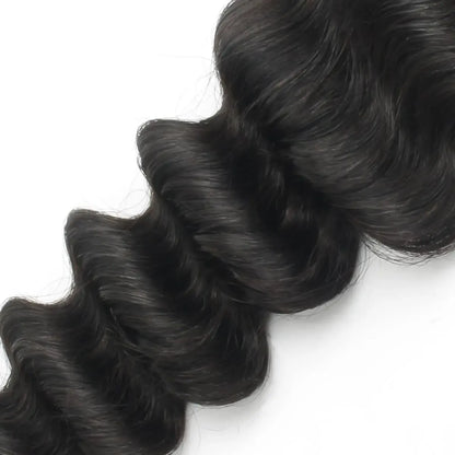 Deep Wave 2x6 HD Lace Human Hair Closure - Plush Fashion Hub