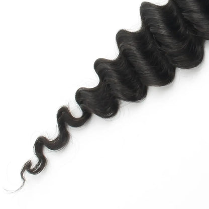 Deep Wave 2x6 HD Lace Human Hair Closure - Plush Fashion Hub