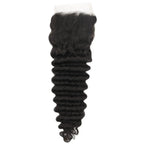 Deep Wave 4x4 HD Lace Human Hair Closure - Plush Fashion Hub