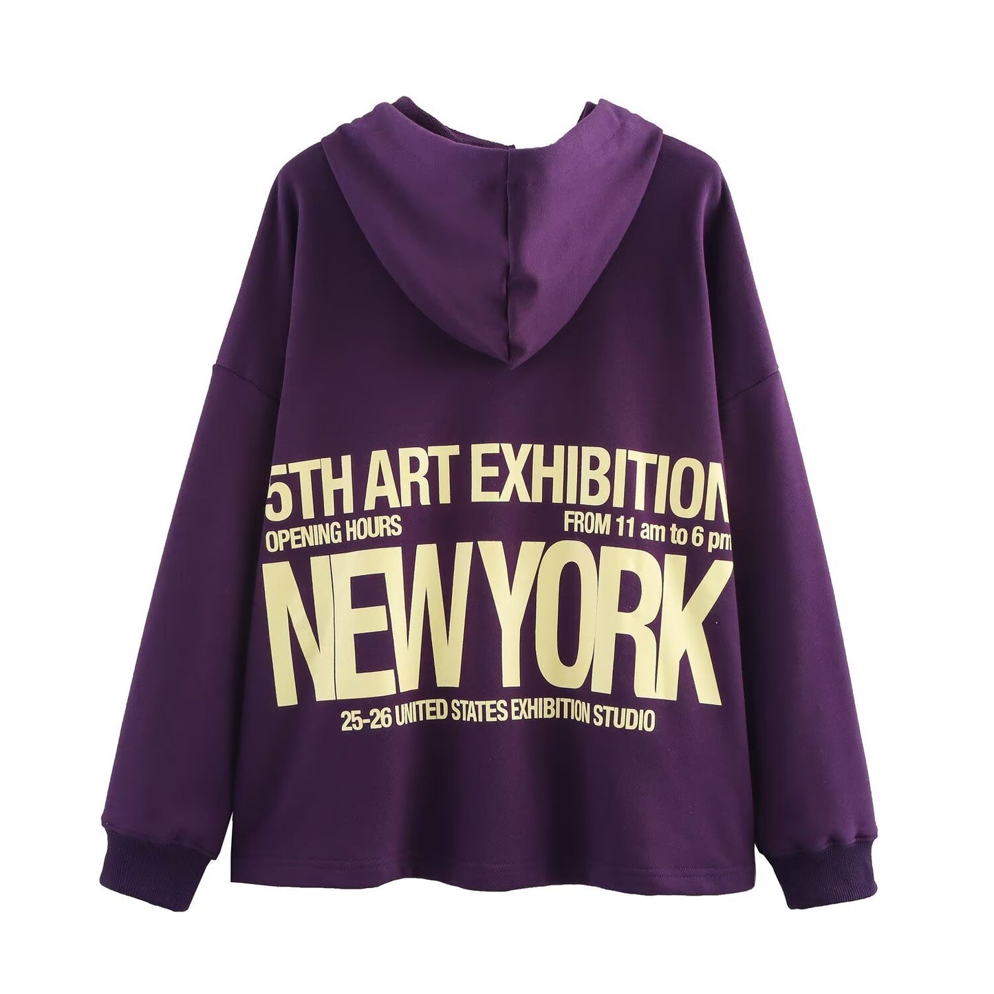Casual printed hooded hoodie from Plush Fashion Hub, featuring a comfortable fit and stylish design in soft fabric.