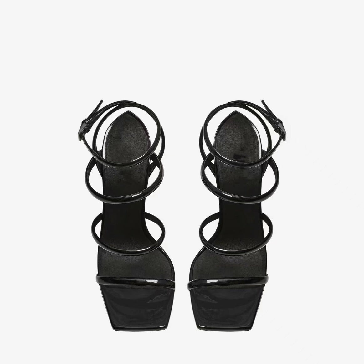 Elegant Platform Buckle Sandals