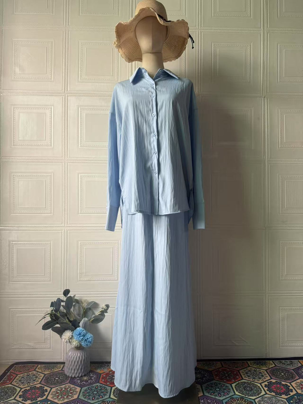 Comfortable Loose Elegant Long Sleeve Summer Dr