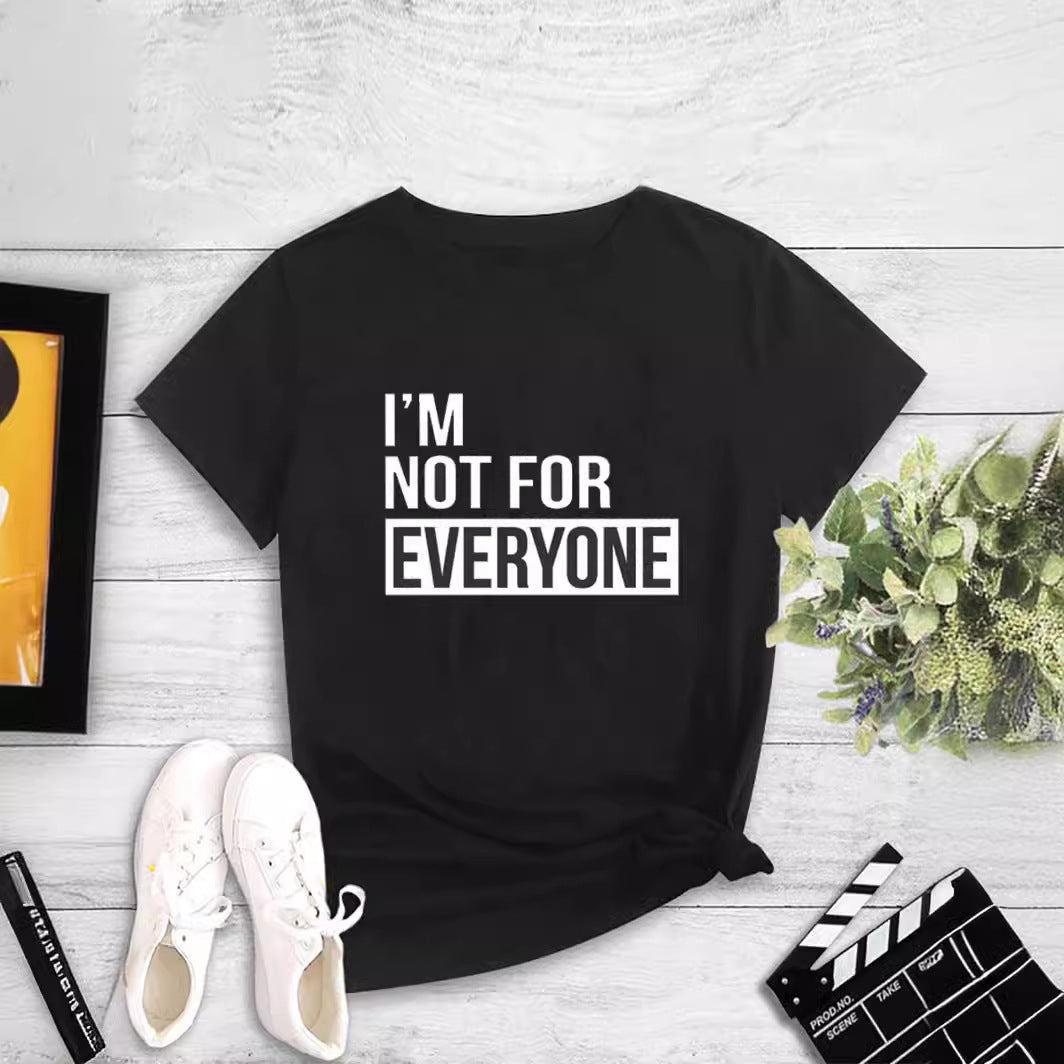 Women's printed round neck crewneck T-shirt by eprolo, casual fashion top with colorful design and comfortable fit.