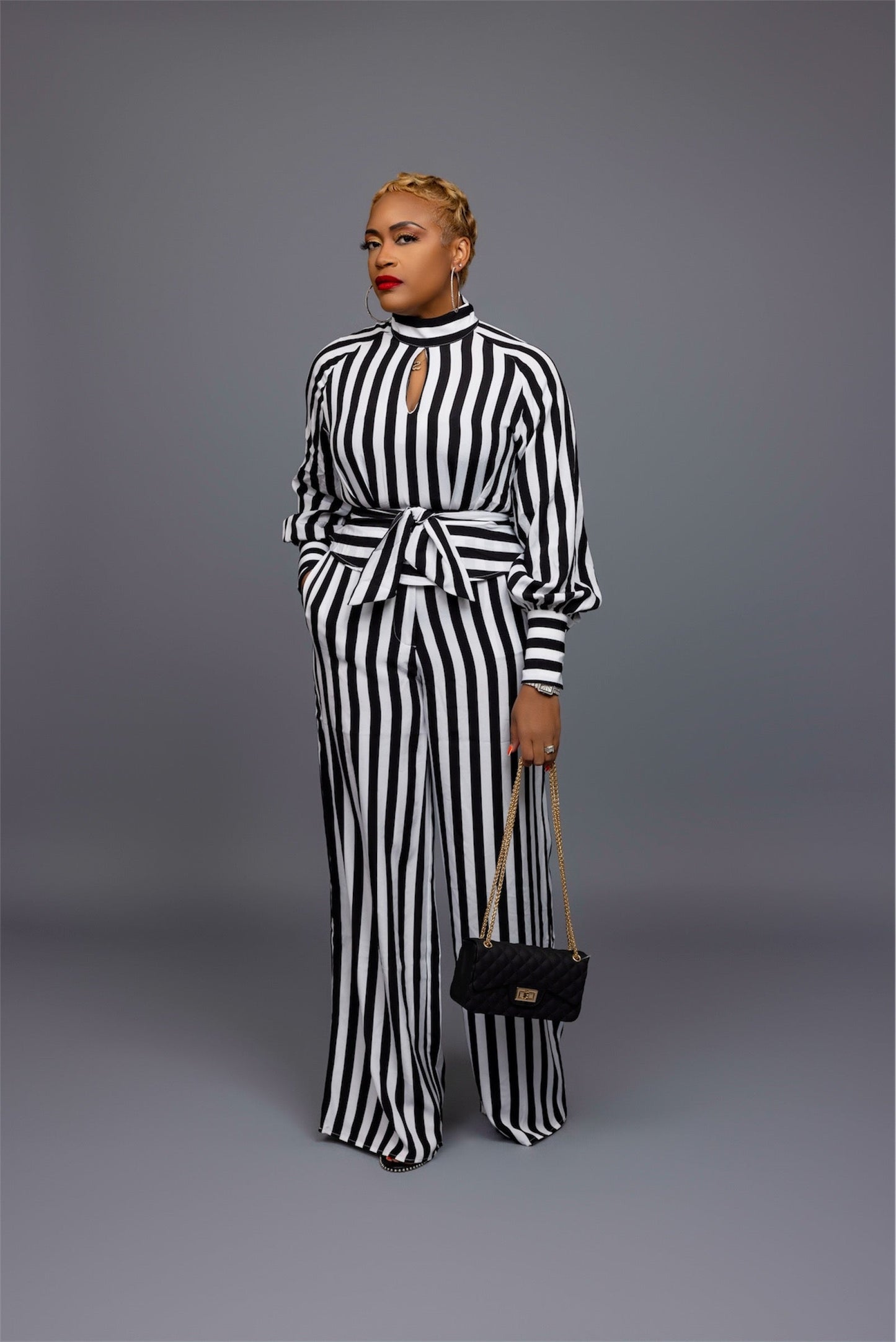 Black & White Madam Couture Set The Bella Noire Store