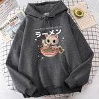 Women's retro cat print sweatshirt by Plush Fashion Hub, soft cozy crewneck pullover with fun graphic cat design.