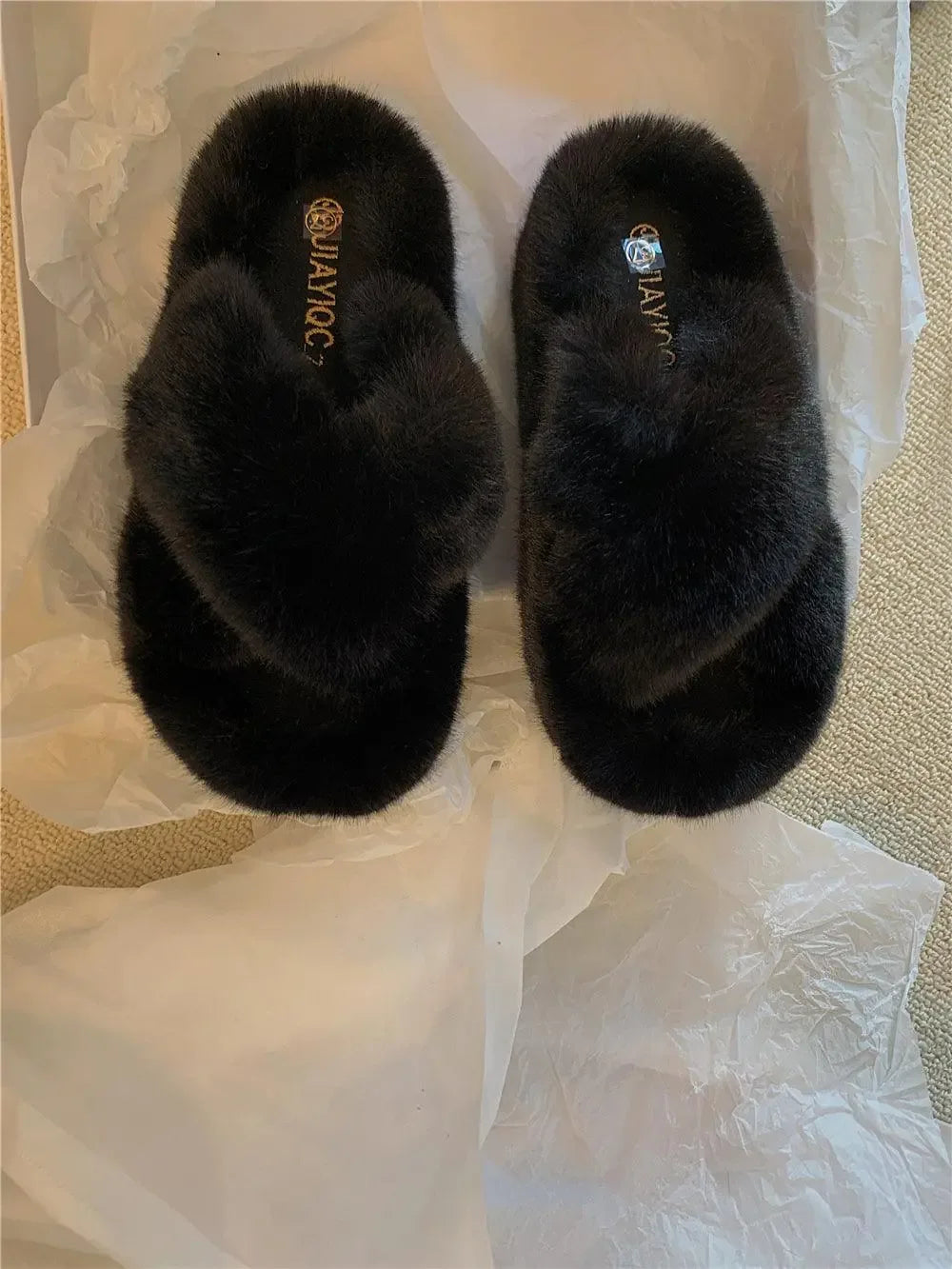 Fashion Plush Slippers - Plush Fashion Hub