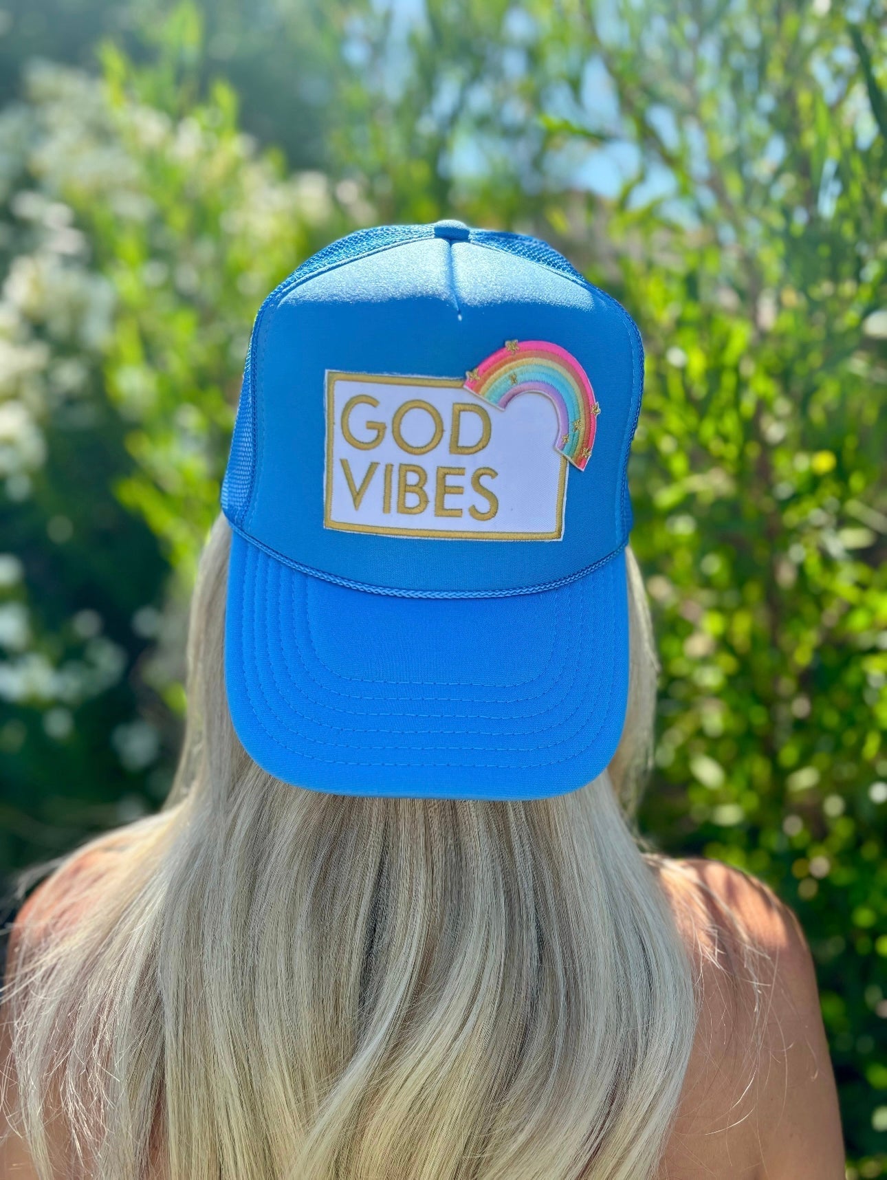 God Vibes Trucker Hat Pretty Little Patriot