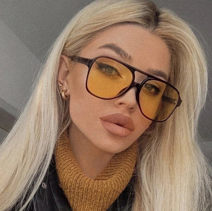 Hip Hop Color Block Sunglasses Pretty Little Patriot