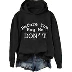 Unisex funny graphic print hoodie from Plush Fashion Hub, cozy street style pullover with playful design and comfortable fit.