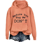 Unisex funny graphic print hoodie from Plush Fashion Hub featuring a cozy street style pullover with bold, humorous design.