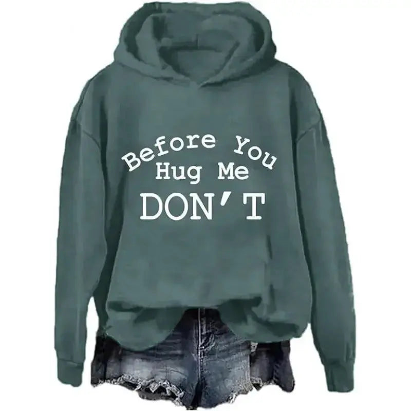 Unisex funny graphic print hoodie from Plush Fashion Hub featuring a cozy street style pullover with humorous artwork.