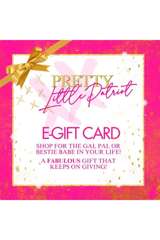 Gift Cards Pretty Little Patriot