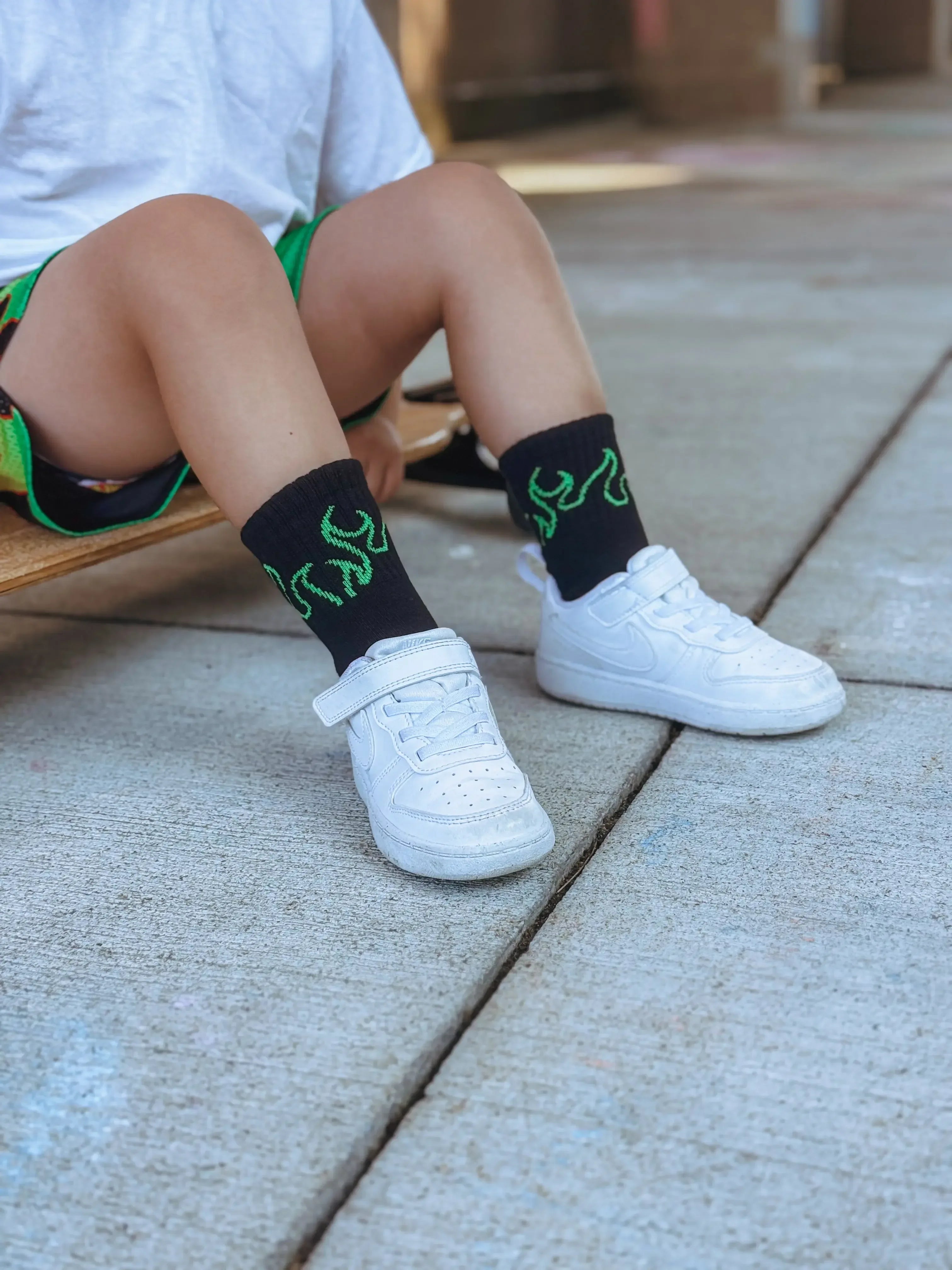 Green Flame - Plush Fashion Hub