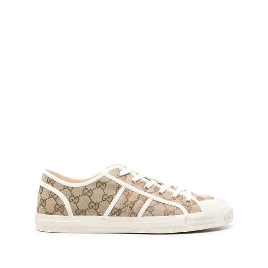 Gucci Brown Trainers - Low-Tops Men - Plush Fashion Hub
