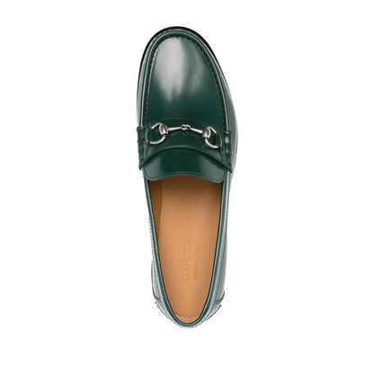 Gucci Green Loafers Men - Plush Fashion Hub