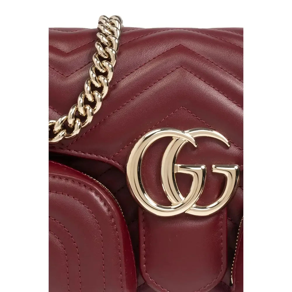 Gucci Red Shoulder Bags Women - Plush Fashion Hub