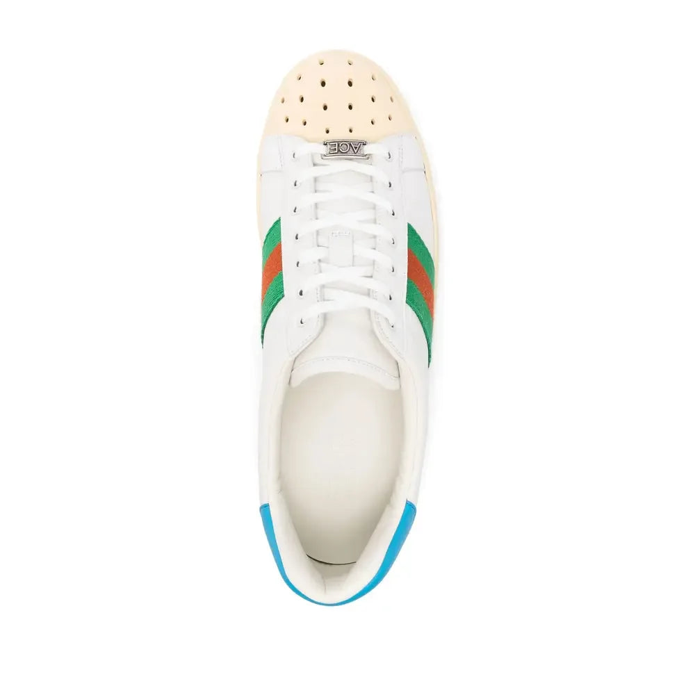Gucci White Trainers - Low-Tops Men - Plush Fashion Hub