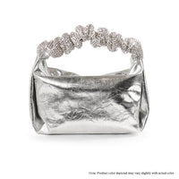 H-Mandy Bag = Silver PU The House of Stylez