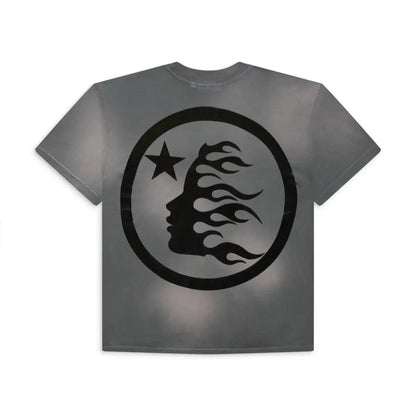 Hellstar Sports Core Logo Gel T-Shirt Grey - Plush Fashion Hub