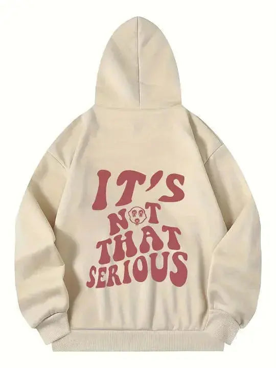 Loose fit streetwear hoodie by Plush Fashion Hub, made from premium cotton, featuring a casual, relaxed design and high-street style.