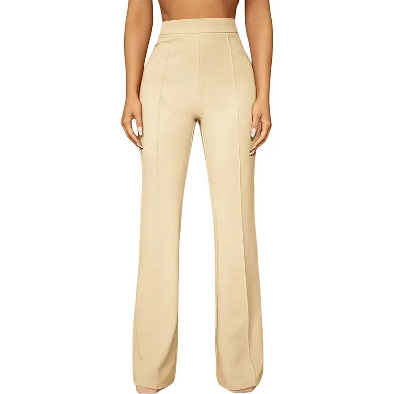 High Waist All-matching Fashion Business Commute Fall Women's Casual Business Pants - Plush Fashion Hub