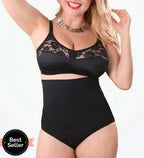 High-waisted seamless shapewear briefs by Plush Fashion Hub with tummy control and butt-lift design for women.