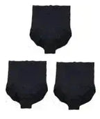 High-waisted seamless shapewear briefs by Plush Fashion Hub with tummy control and enhanced buttocks for a smooth silhouette.