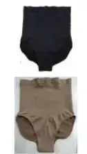 High-waisted seamless shapewear briefs by Plush Fashion Hub with tummy control and butt-lift design for a smooth silhouette.