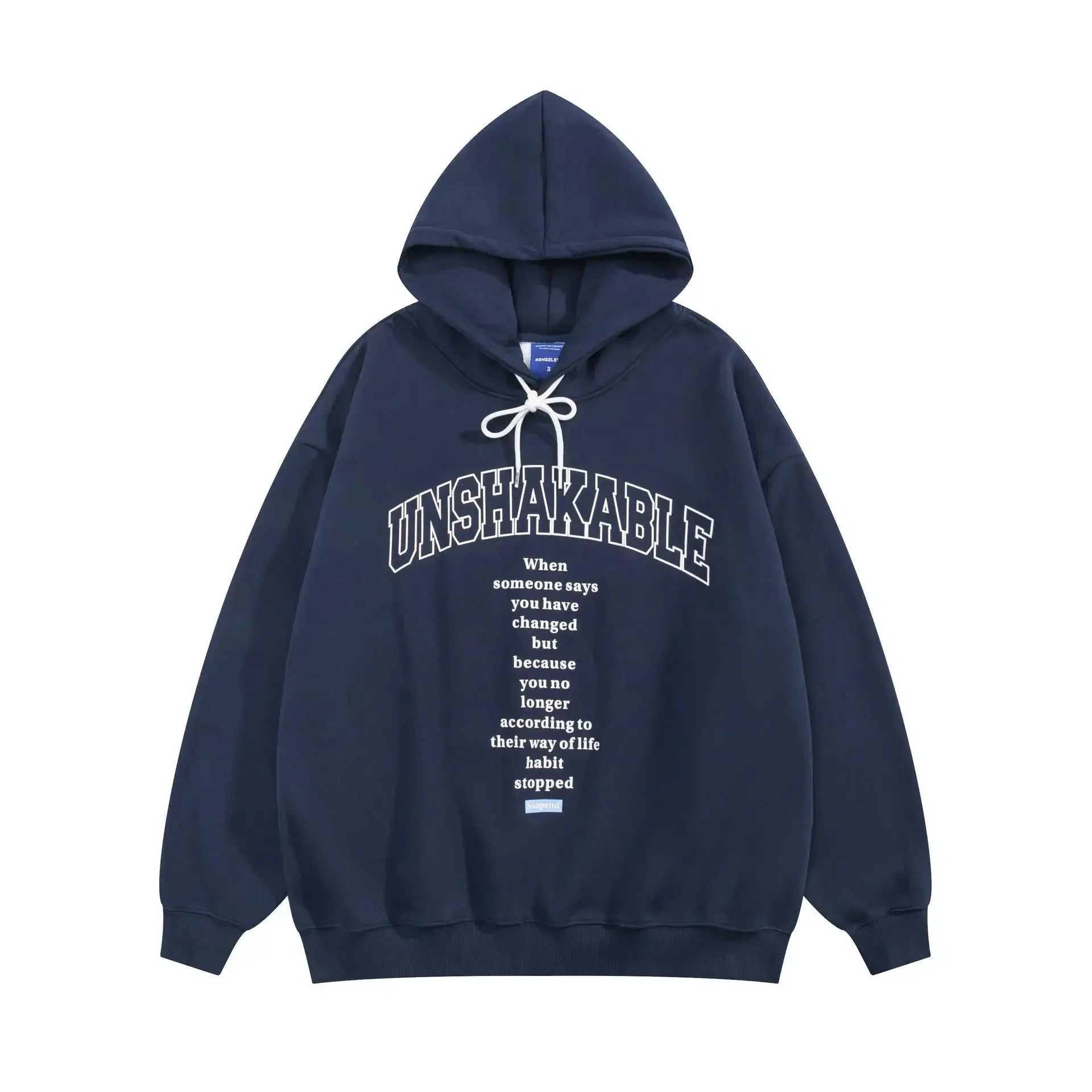 Unisex fleece-lined hooded sweater from Plush Fashion Hub, soft pullover hoodie for men and women, matching style and cozy fit.