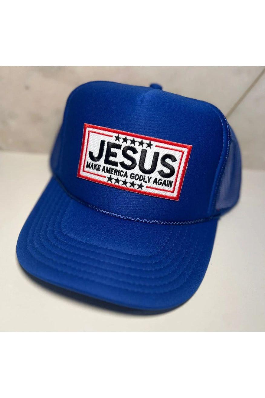 Jesus. Make America Godly Again trucker hat -clearance Pretty Little Patriot