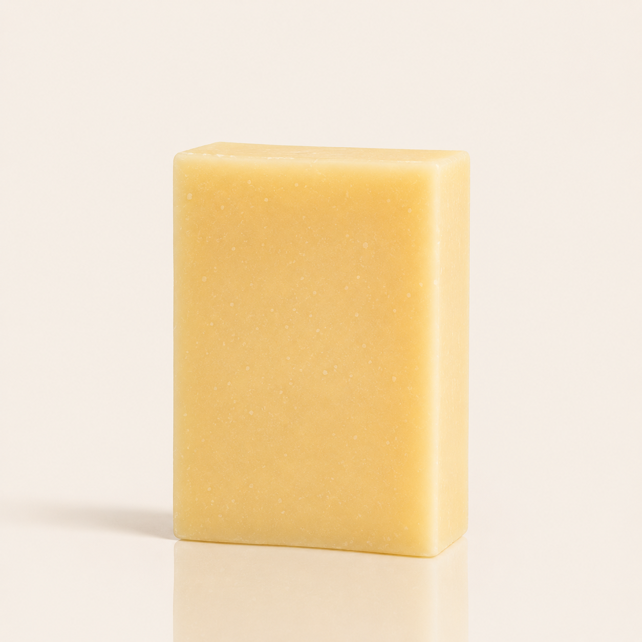 Plush Fashion Hub sage and sea salt exfoliating bar soap with textured surface, natural ingredients, and herbal scent.