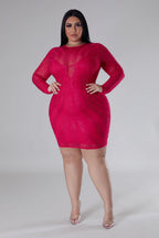 Plus size Always Involved Dress by Fasheabe featuring a stylish, comfortable design and vibrant color, perfect for casual or dressy occasions.