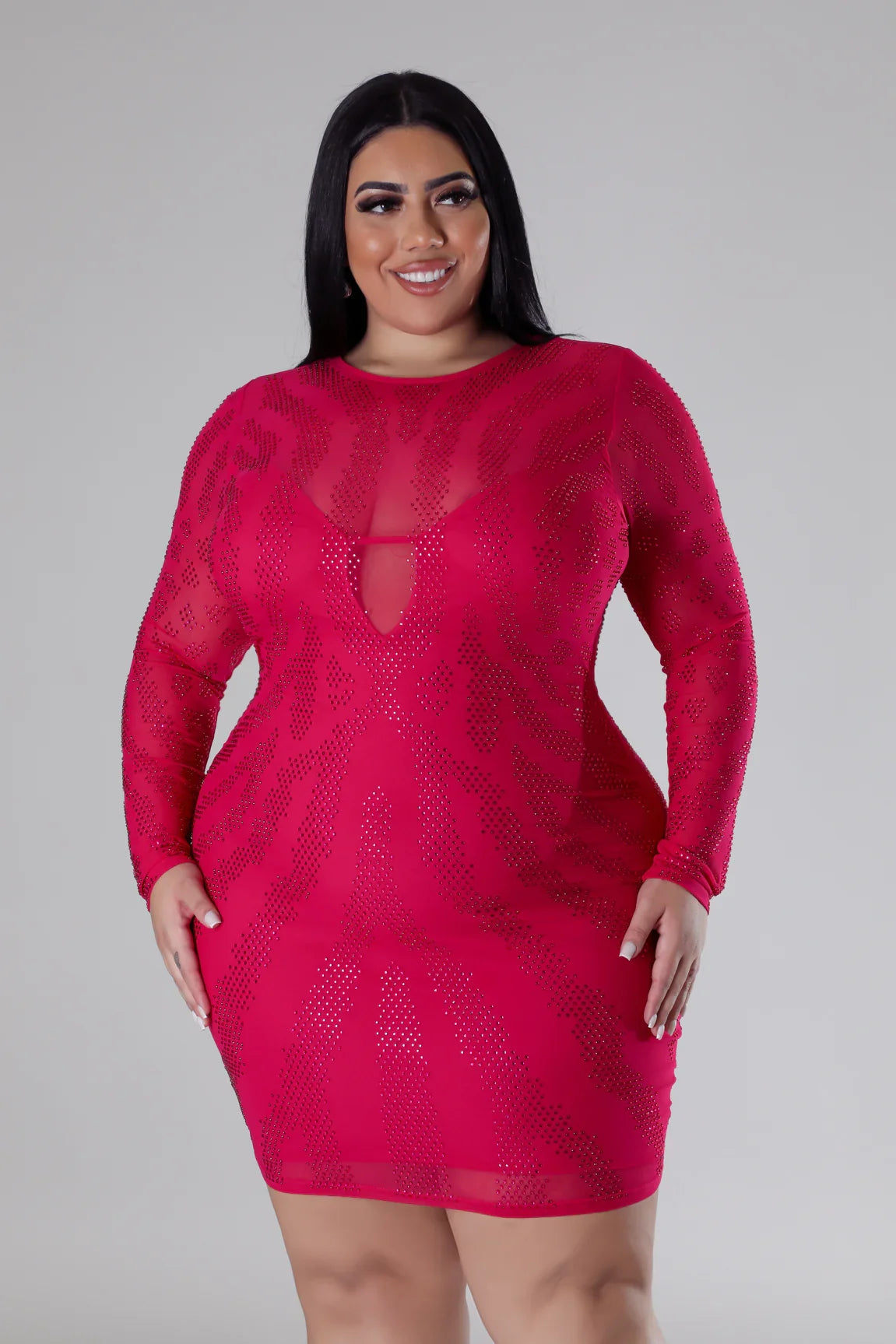 Plus size Always Involved Dress by Fasheabe featuring a stylish, comfortable design perfect for casual or special occasions.