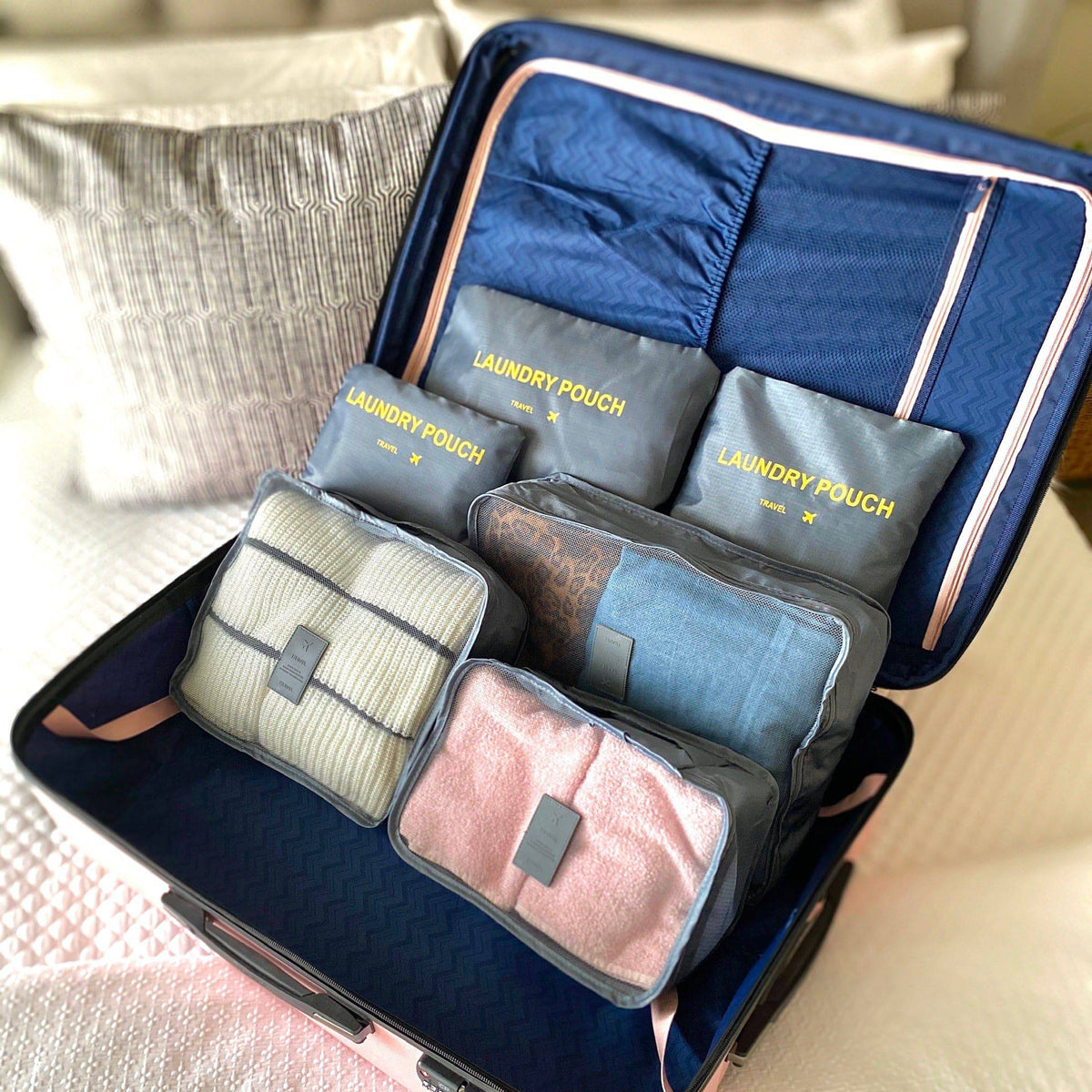 6 Piece Travel Organizer-0
