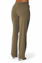 April straight leg denim jean sweatpants from The House of Stylez, showing the relaxed fit and classic denim fabric.