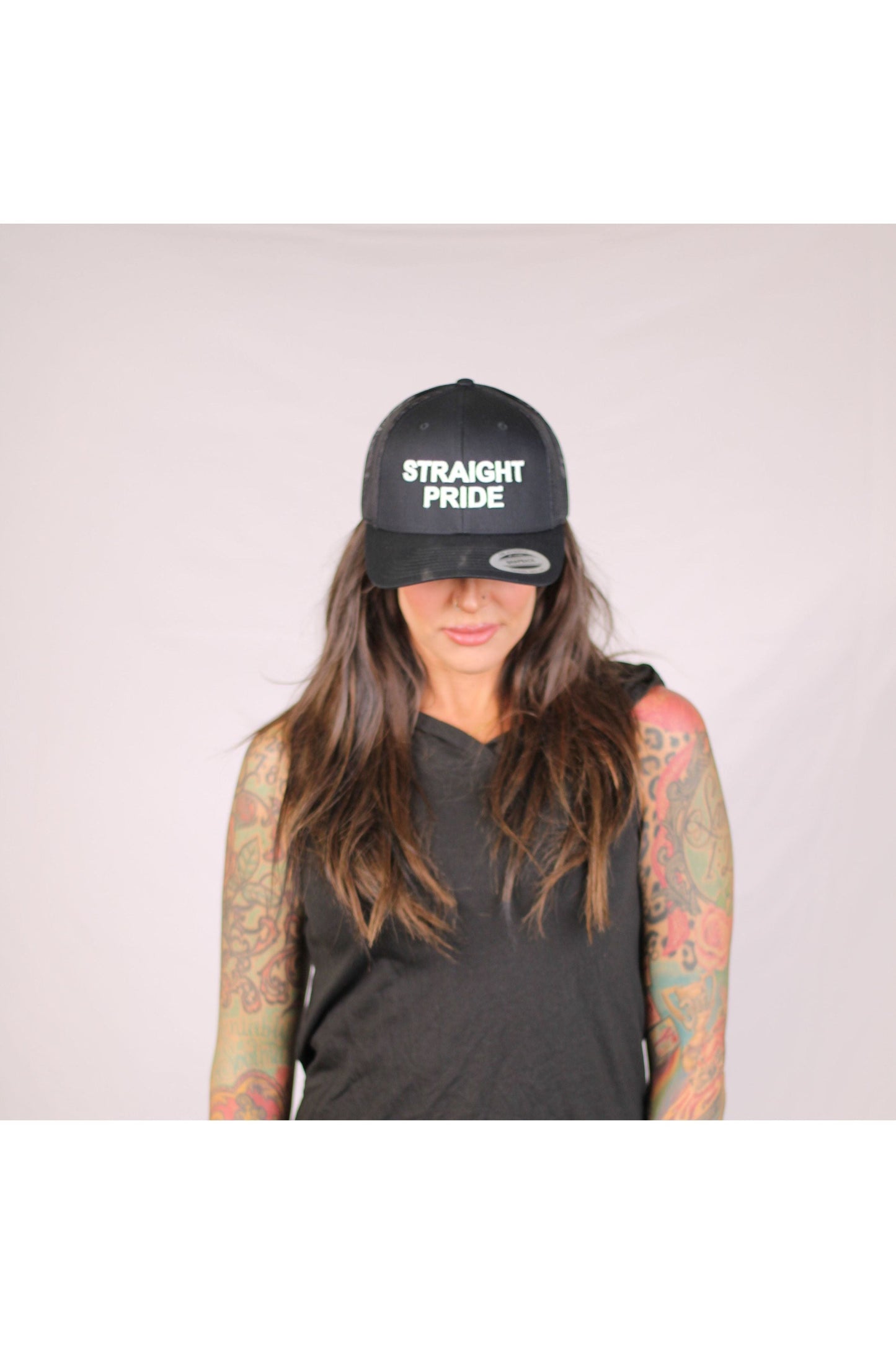 Straight Pride Snapback Hat -clearance Pretty Little Patriot