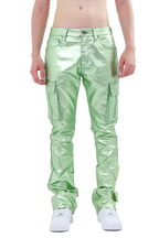 ARMOR JEANS ASJ8069 Metallica dip stacked jeans featuring distressed denim and a modern fit, displayed on a neutral background.