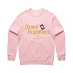 Jesus is Legendary Men's Sweater - Plush Fashion Hub