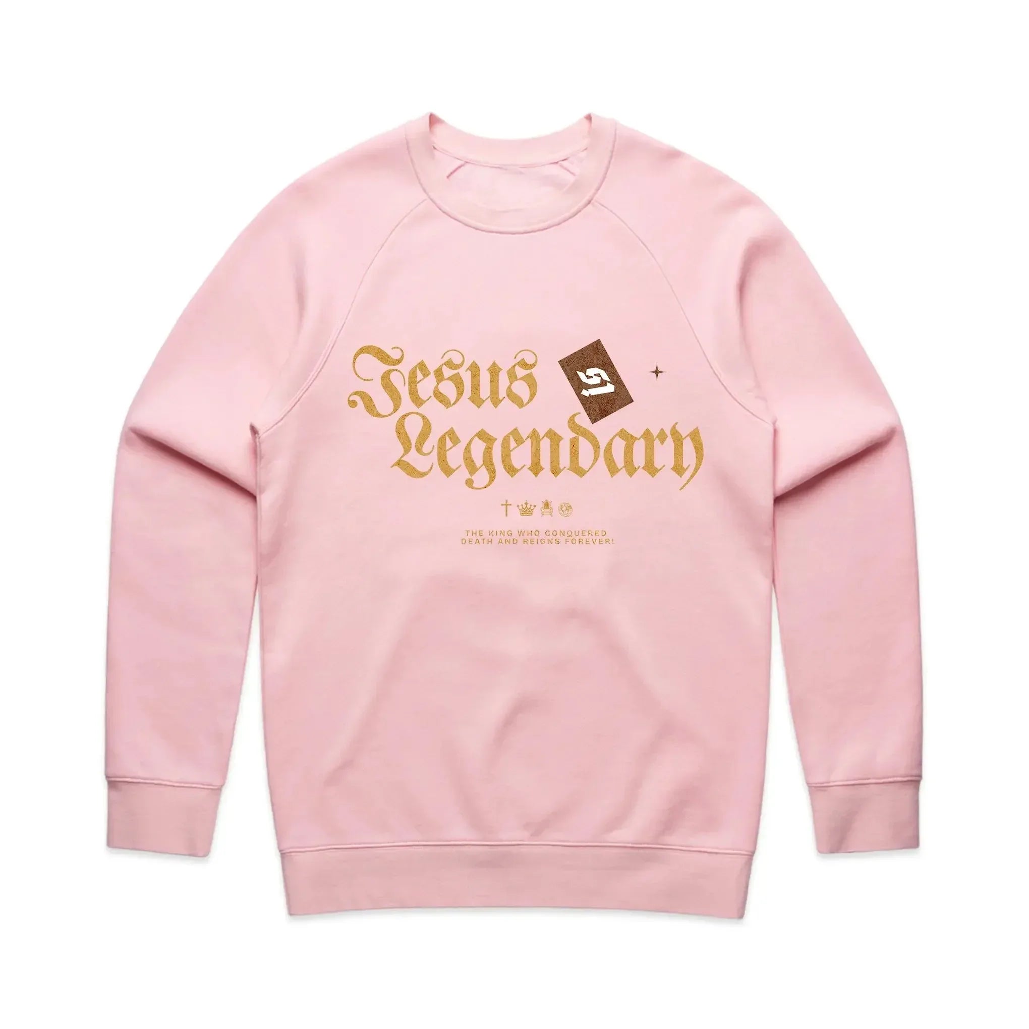 Jesus is Legendary Men's Sweater - Plush Fashion Hub