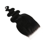 Jet Black Body Wave 6x6 HD Lace Human Hair Closure - Plush Fashion Hub