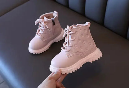Kids Hiking Ankle Boots - Lace Up Outdoor Boots for Boys & Girls | AURORE LUXURE - Plush Fashion Hub